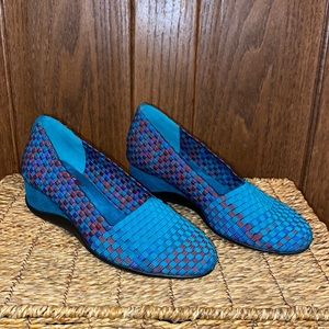 ZEE Alexis Trina Black Royal Multi Wedge